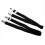 2PCS Adjustable Bed Sheet Strap Clips 90-180cm Black 8