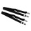 2PCS Adjustable Bed Sheet Strap Clips 90-180cm Black 6