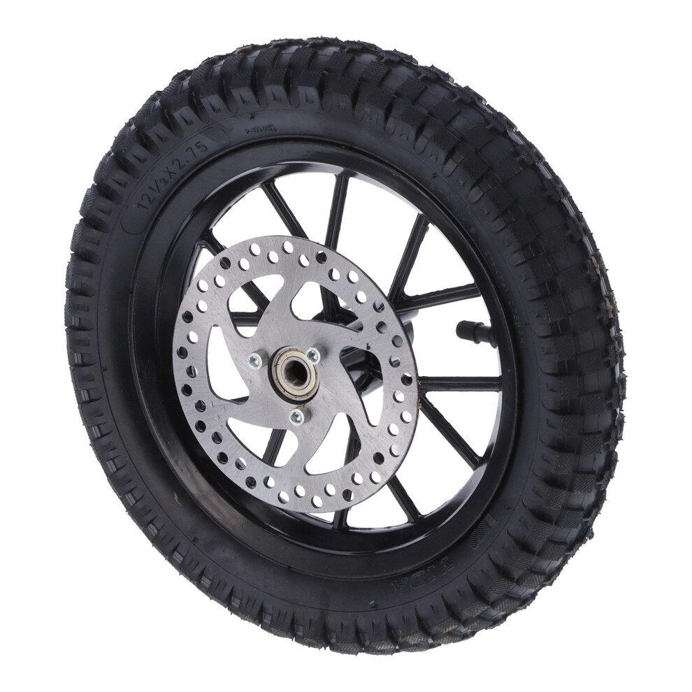 Corrosion Resistant 12.5X2.75in Tire For 47Cc 49Cc Mini Dirt Bike Front Wheel 8321359042186