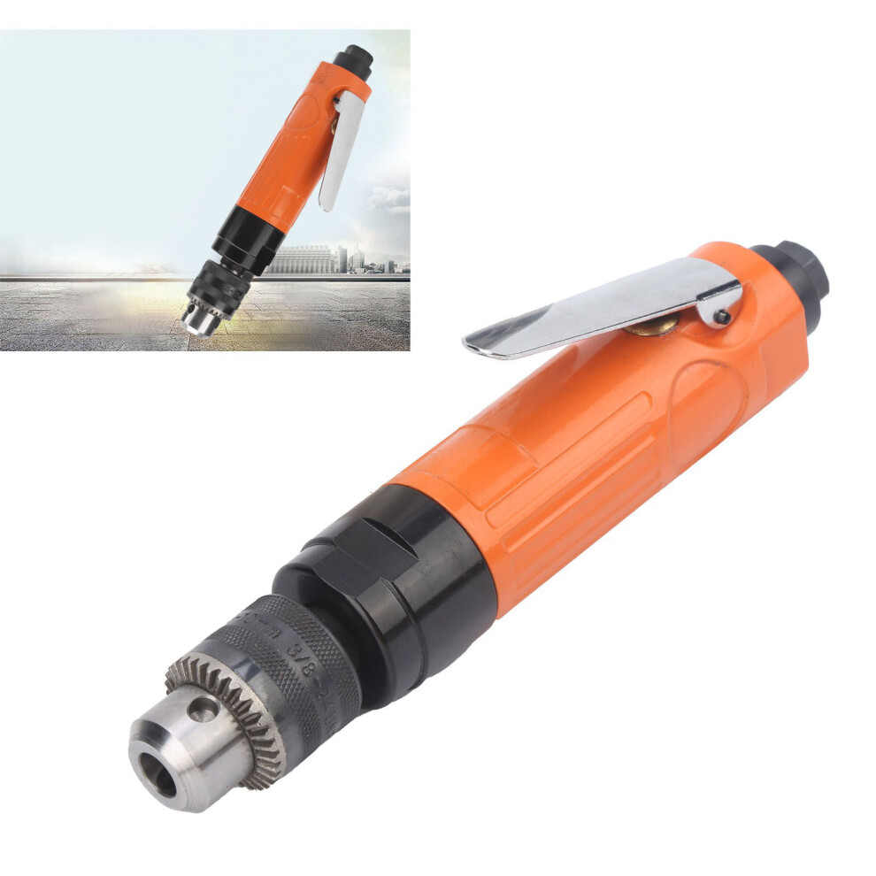 3/8In Straight Air Drill Kp-556A, Alloy Steel, 1200Rpm 9411359043838