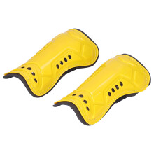 Soccer Leg Protectors for Adults Shin Guards Football Gear Yellow Breathable