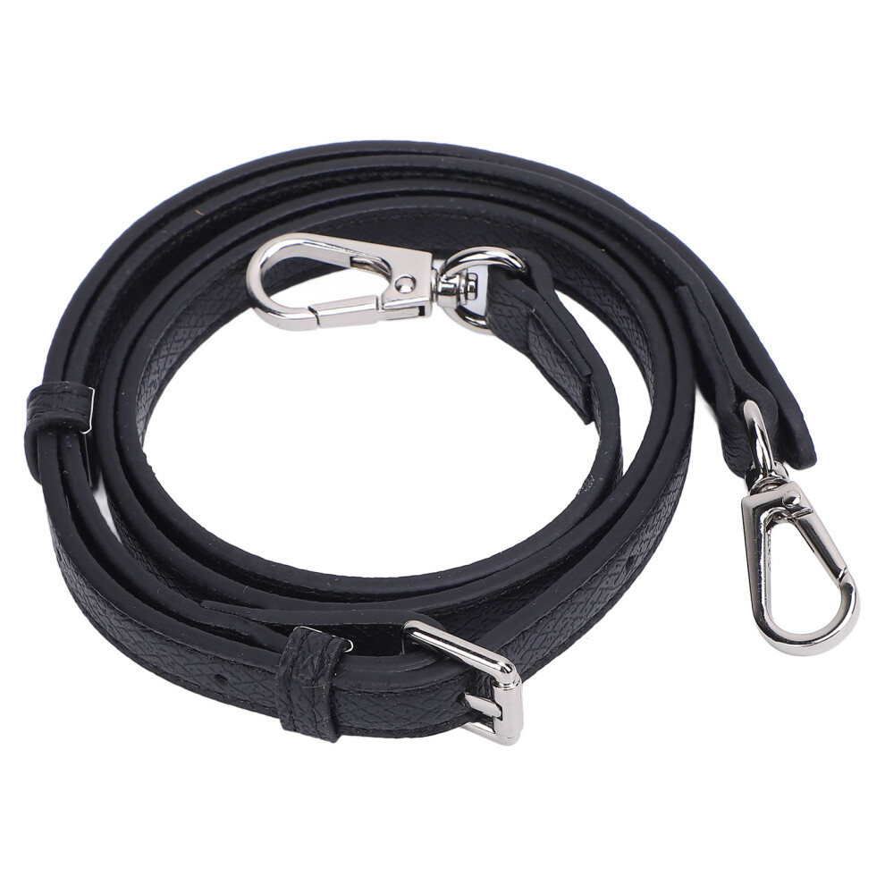 Adjustable Black PU Women Handbag Shoulder Strap 1m-1.2m