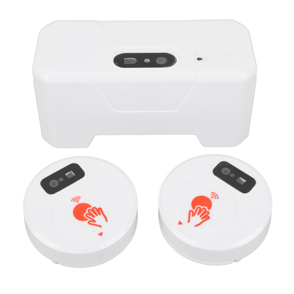 Effortless Touchless Toilet Flushing Kit with Dual Sensors 1800mAh