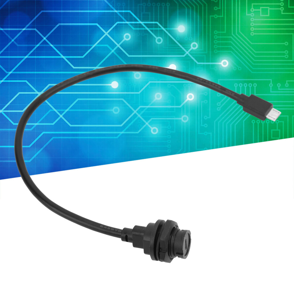 Waterproof Usb Connector Ip68 Micro Usb Female/Male With 1M Cable 7691359049173