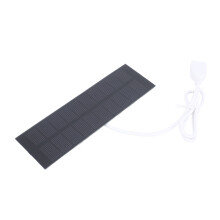 1W Solar Panel Charger 5V Portable USB Outdoor Travel Supplies