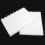 White 2Pcs Fondant Modeling Sponge Mat for Flower Shaping DIY 9
