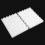 White 2Pcs Fondant Modeling Sponge Mat for Flower Shaping DIY 8