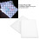 White 2Pcs Fondant Modeling Sponge Mat for Flower Shaping DIY 3
