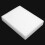 White 2Pcs Fondant Modeling Sponge Mat for Flower Shaping DIY 6
