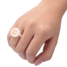 Silicone-Tintenkugeln 100 Stück für semi-permanente Tattoos Pigmentbehälter Groß