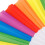 5Pcs Handheld Folding Fan Regenbogen Hand Fan 7
