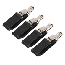 4PCS Adjustable Elastic Boot Clips for Non Slip Stirrups Pants