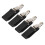 4PCS Adjustable Elastic Boot Clips for Non Slip Stirrups Pants 1