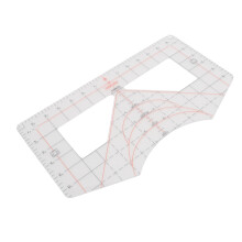 Acrylic T Shirt Ruler Guide for Pattern Making and Alterations