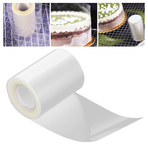 Collier de gâteau Mousse Edge 6cm x 10m transparent PP