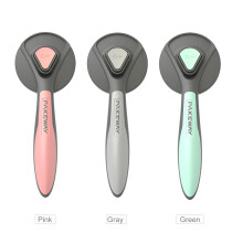 Self-Cleaning Slicker Brush for Dogs & Cats - Stainless Steel Pins, 27cm