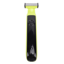 Water-Resistant Men's Body Hair Trimmer with 4 Guard Combs, 600mAh Battery