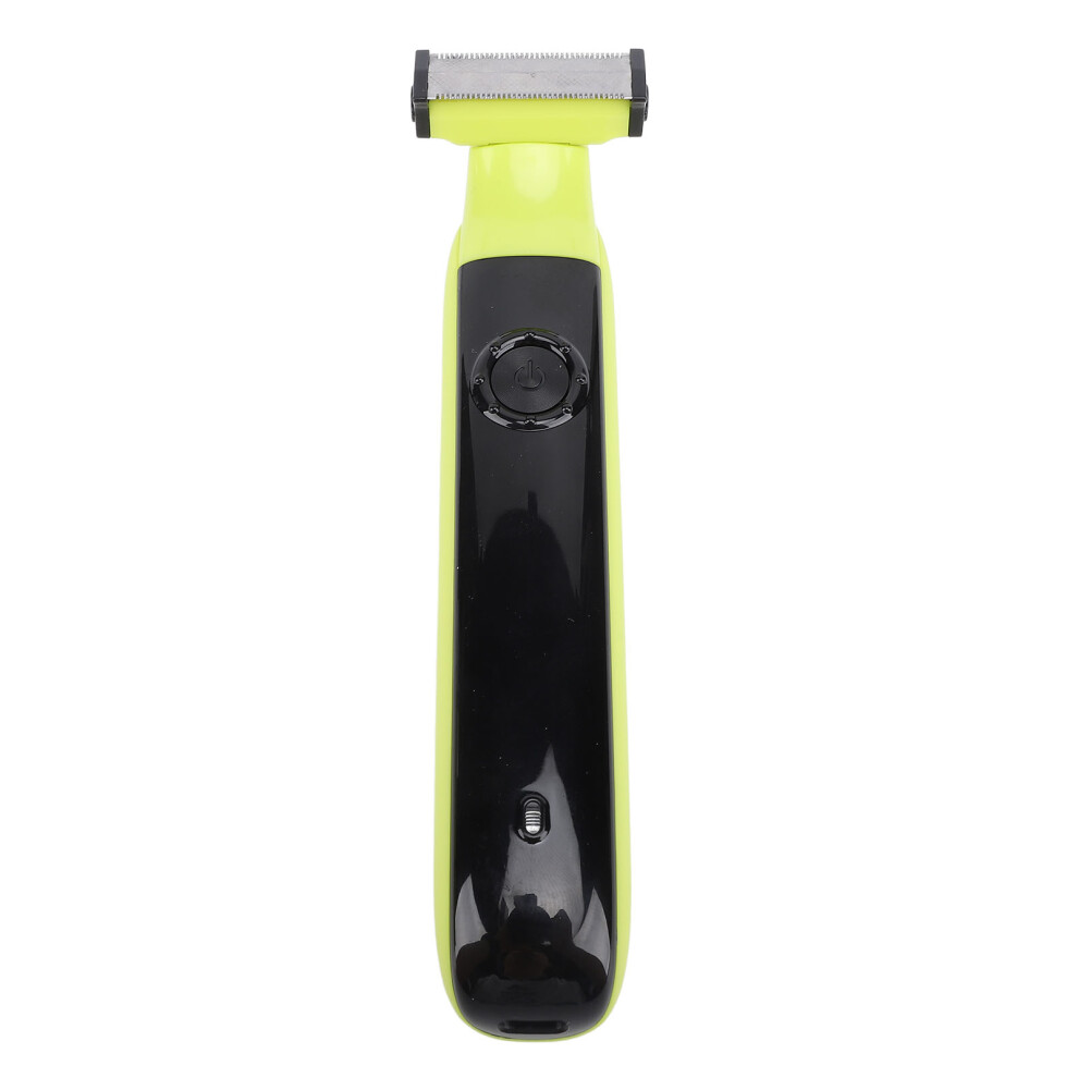 Water-Resistant Men's Body Hair Trimmer with 4 Guard Combs, 600mAh Battery