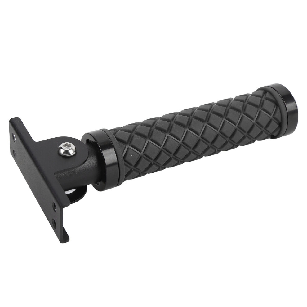 Flip Up Grab Bar Doorway Assist Handle Non Slip Support for Seniors Black