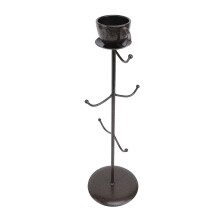 Porte-tasses en fer en forme d'arbre - base pour plan de travail