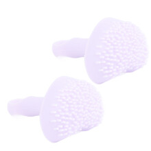 2 Stück Silikon-Flecken-Stempel für Make-up, realistisch aussehend, süßes Lila