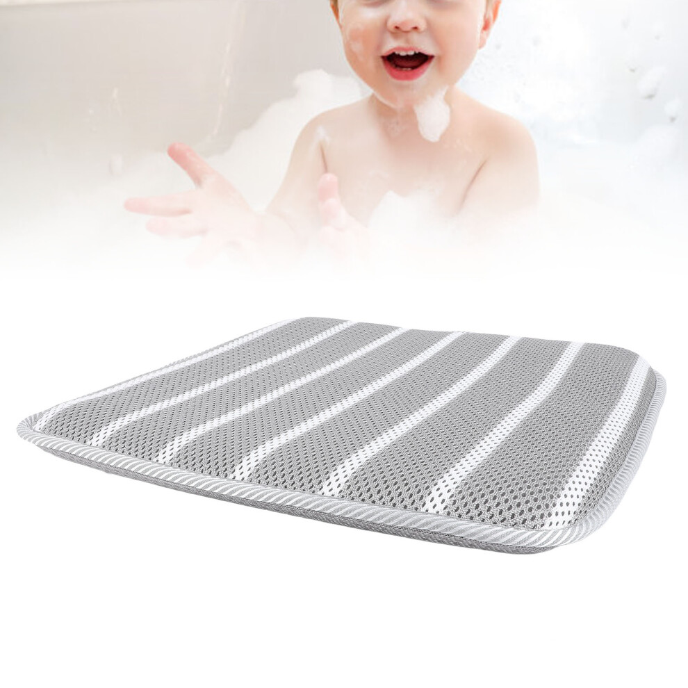 Comfortable 4D Mesh Pad for Shower Chairs 45x45x3cm Striped