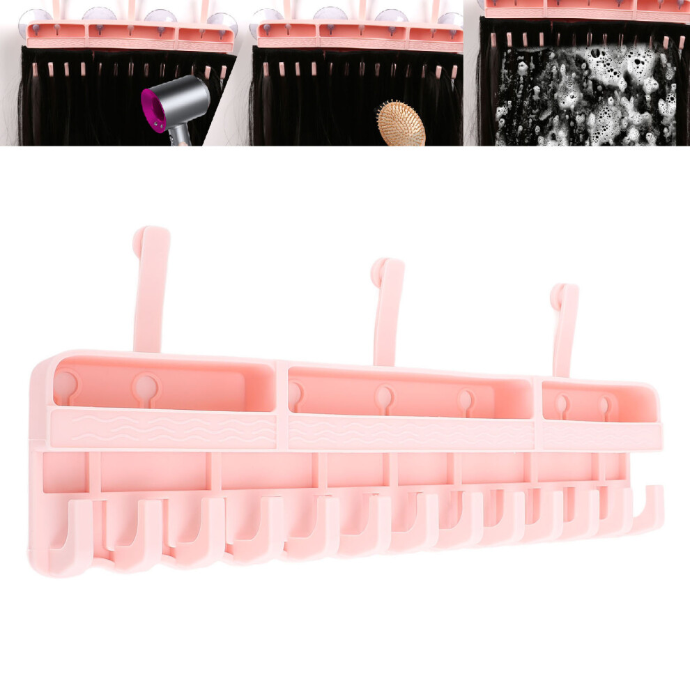 Multifunctional Hair Extension Holder with Silicone Hanger â 31cm Size