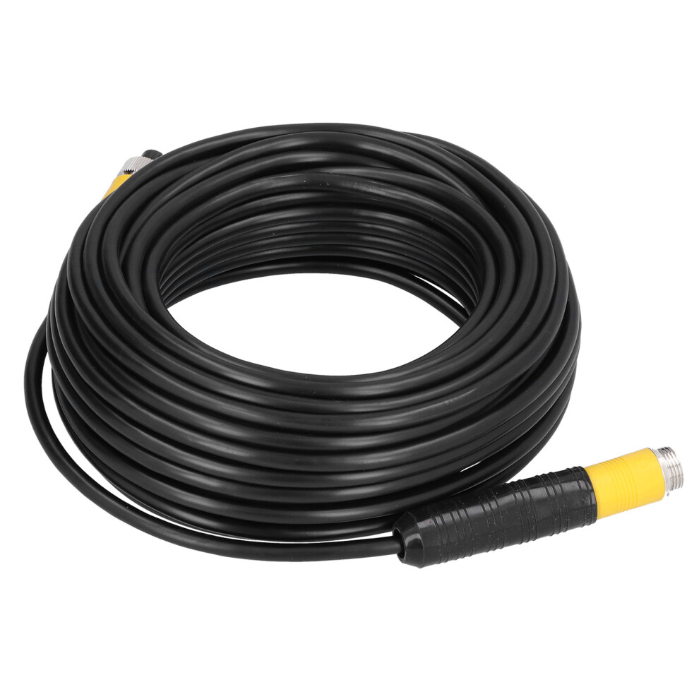 50Ft Waterproof 4Pin Car Video Extension Cable For Cctv Rearview Truck 9481359065666