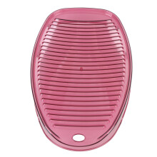 Portable PET Washboard for Socks & Underwear, Red, 24x38cm