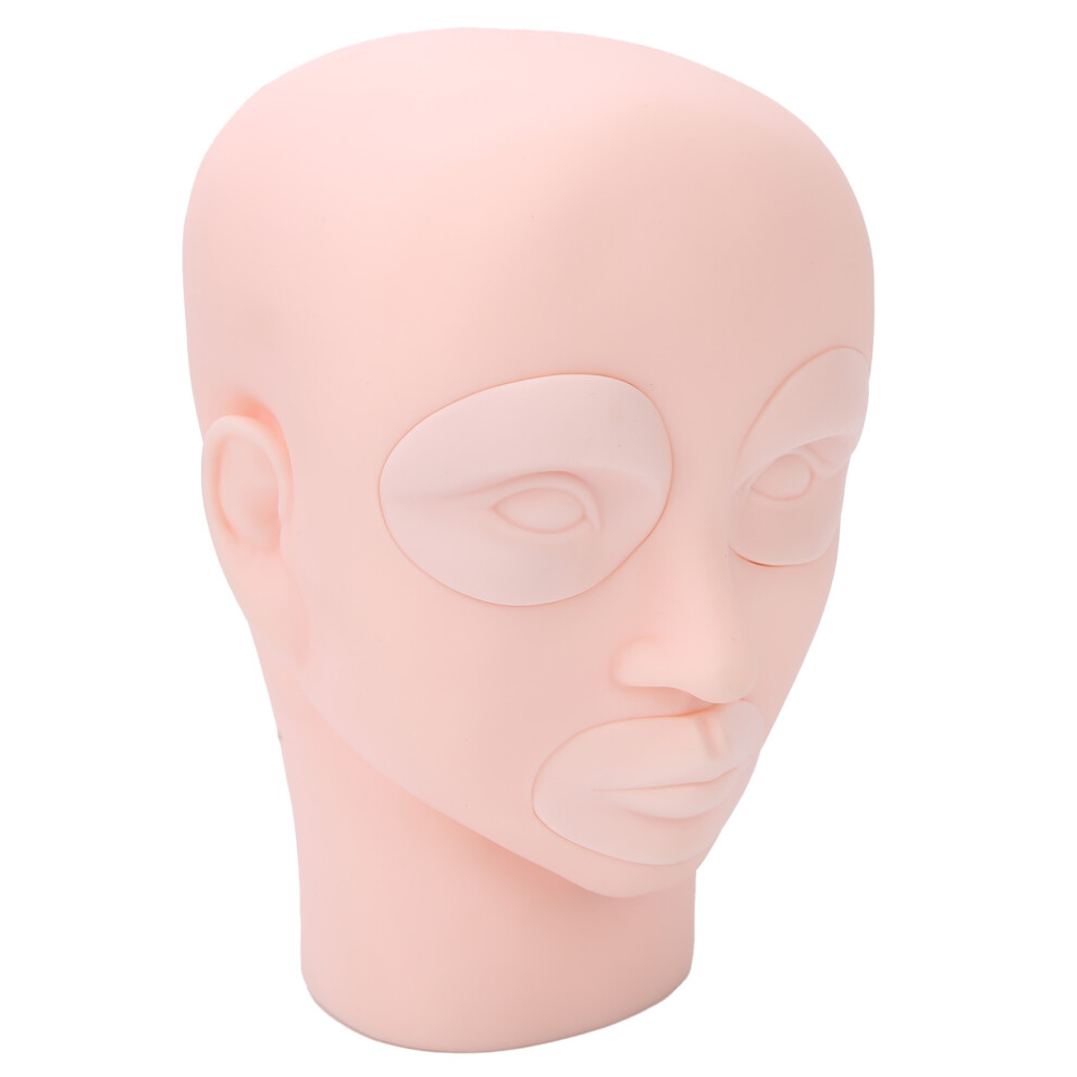 Silicone Microblading Mannequin Head for Eyebrow & Eyeliner Practice