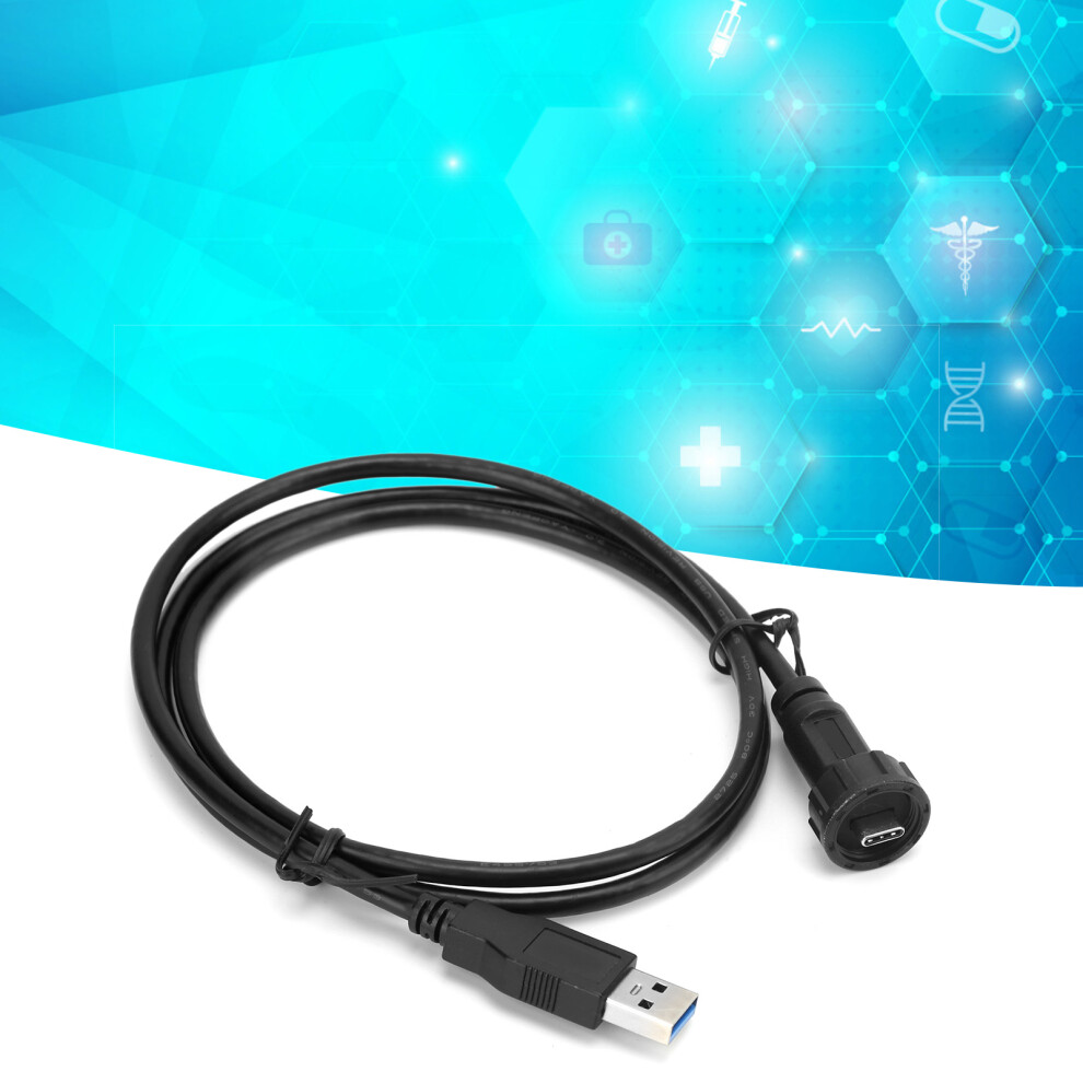 Ip67 Waterproof Usb Type-C To Usb 3.0 Cable 1M Thread Lock Connector 8781359068195