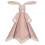 Baby Comforter Rabbit, Pink, 35x35 cm, Machine Washable 1