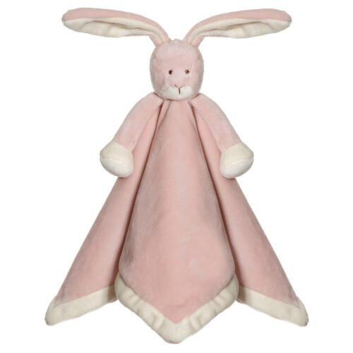 Baby Comforter Rabbit, Pink, 35x35 cm, Machine Washable