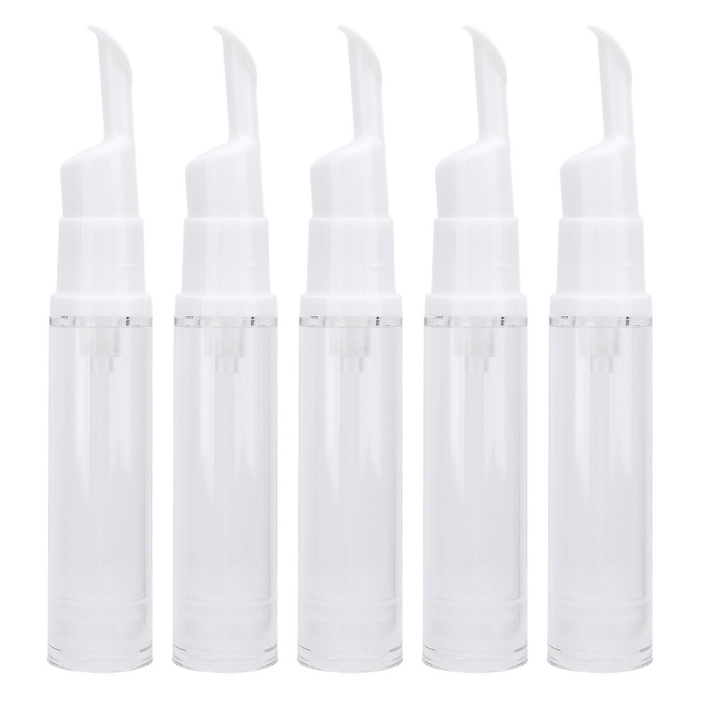 Cream 5 Pcs Airless Pump Jars 30Ml Travel Foundation & Eye Dispensers