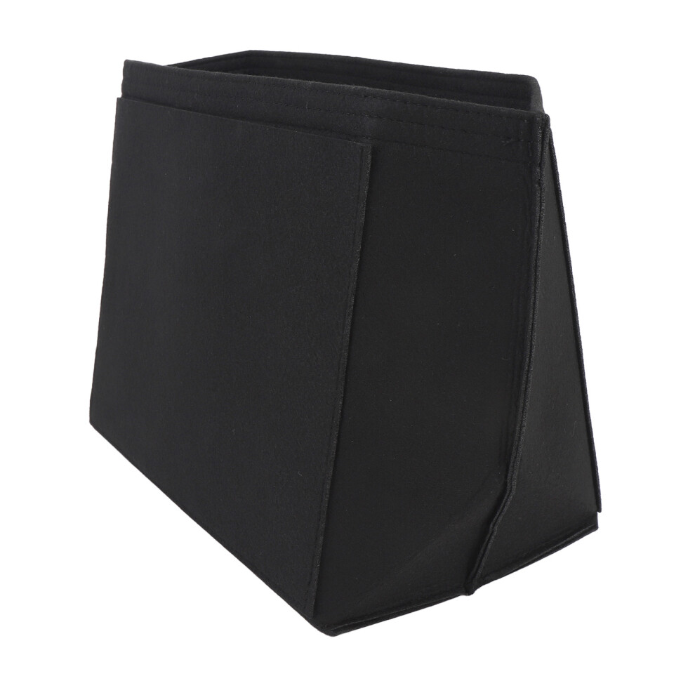 Black Large Capacity Felt Purse Organizer Insert For Handbags