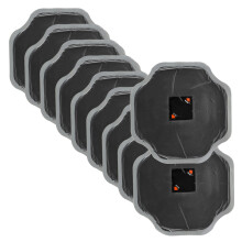 Economical 10Pcs 170mm Tire Puncture Repair Patches - Natural Rubber