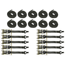 Ratchet Tie Down Straps 25MM 10M 1.5T X10