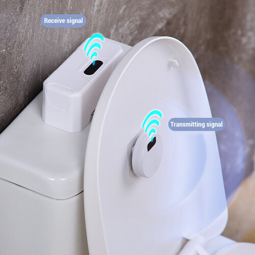 1800mAh Sensor Flush Kit Fully Automated Touchless Toilet Flusher 2