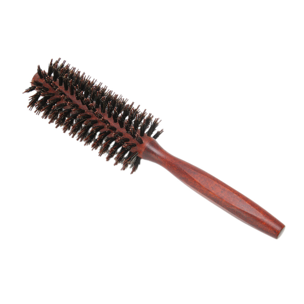 Unisex Round Barrel Hair Brush For Fast Non-Static Blow Dry & Styling