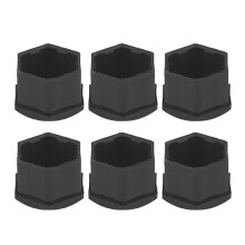 20pcs Car Wheel Nut Caps 21mm Hub Cover Auto Lock Screw Protection Gray