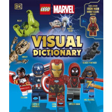 LEGO Marvel Visual Dictionary by Amy Richau Hardcover Book