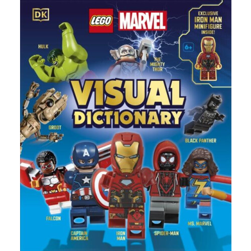 LEGO Marvel Visual Dictionary by Amy Richau Hardcover Book