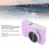 4K 64MP Kompaktkamera mit 16-fachem Zoom, 2,4" IPS-Bildschirm 5