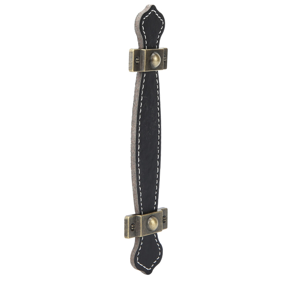 Furniture Handle For Wardrobe Closet Door Artificial Leather Pull 5.5 Inch 9391359072291