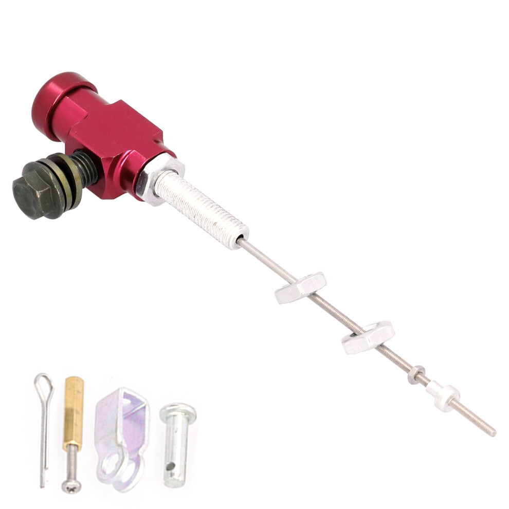 Hydraulic Clutch Master Cylinder Rod For Motorcycle Atv M10x1.25mm Red 7901359073819