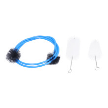 Brass Instrument Cleaning Kit 3 Pcs for Trumpet Mouthpiece & Valve Brush