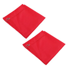Enhance Horse Training - 2PCS Red Nylon Flags Portable & Durable Design