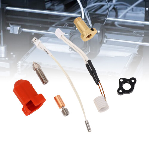 Printer Hot End Kit 24V 60W Ceramic Heating Block for Ender 3 V3 Nozzle Copper 2