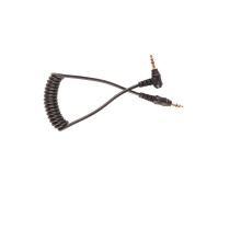 Cavo audio da 3,5 mm TRS-TRS, 60 cm, Nero, Mic-Camera