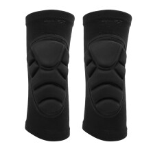 Thick Sponge Anti-Slip Knee Pads, 28cm, Black, Protective Gear